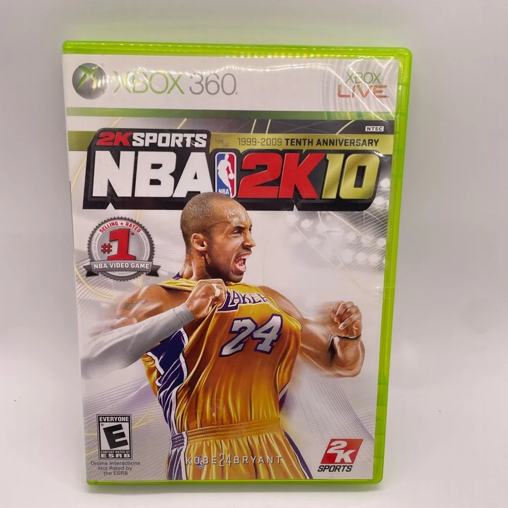 NBA 2K10 (Microsoft Xbox 360, 2009)